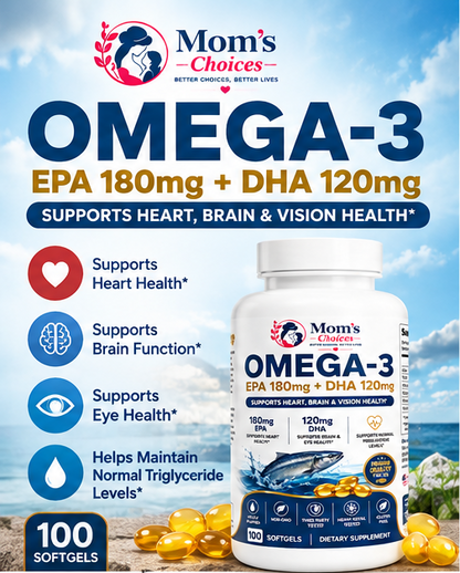 Omega-3 EPA 180mg + DHA 120mg